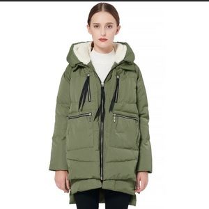 Orolay Puffy Coat “The Amazon Coat” Thick Down Parka Hooded Winter Coat Large
